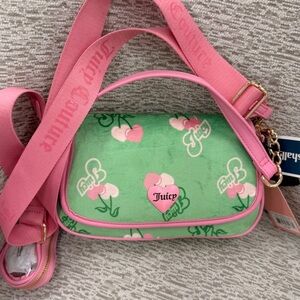 Juicy Couture Retro Juicy Cherry Bag Gelato Green